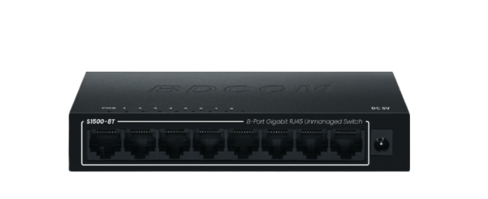 BDCOM 8 Port Yönetilemez SMB Switch