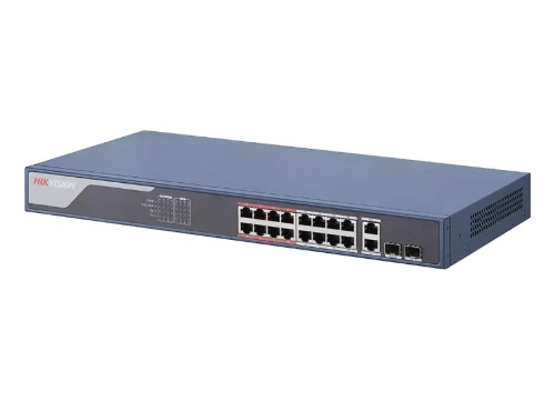 Hikvision 16 Port Akıllı POE Switch