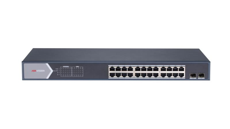 Hikvision 24 Port Gigabit Akıllı POE Switch