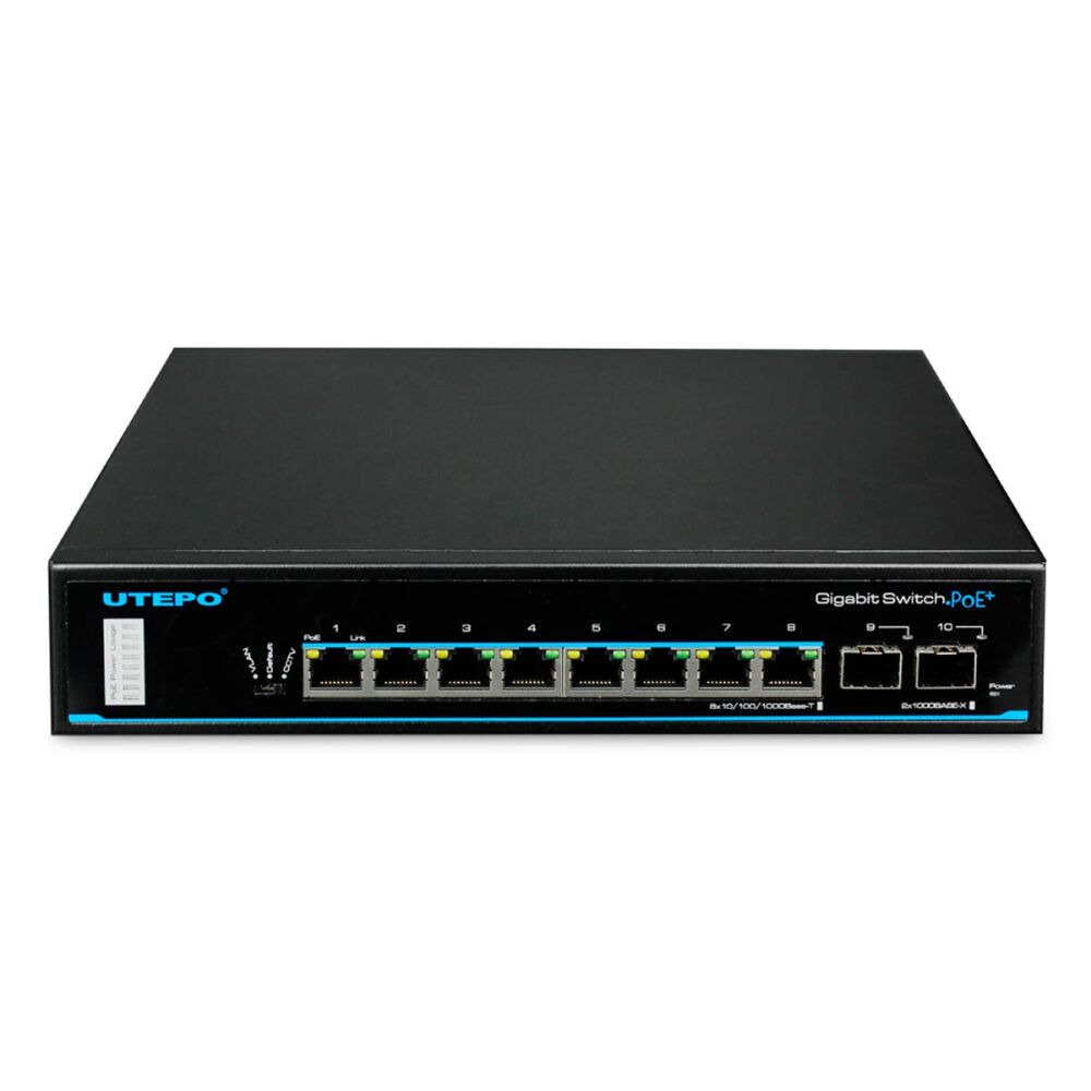Utepo 8 Port 10/100/1000base-T Yönetilemez PoE Switch