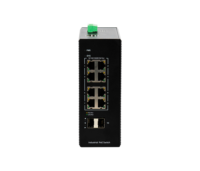 BDCOM 8 Port Yönetilebilir Endüstriyel Switch