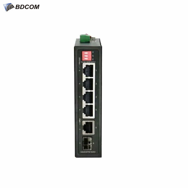 BDCOM 4 Port Endüstriyel PoE Switch