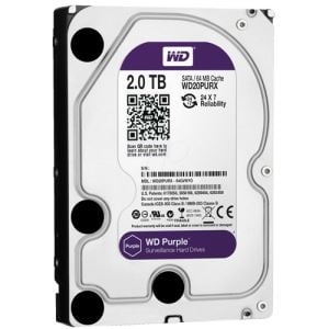WD Purple Hard Disk (HDD) 2TB